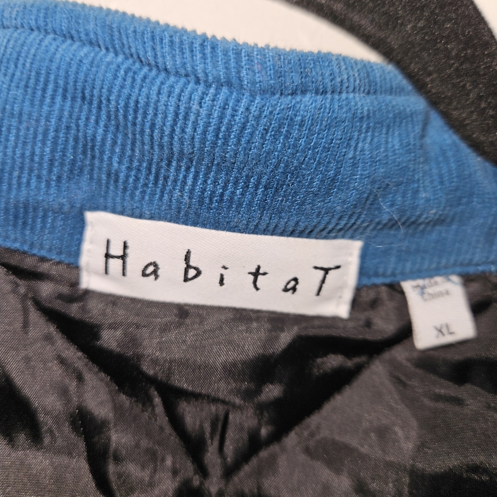 Habitat Vest Teal Quilted Corduroy Sleeveless Jacket Womens Size XL Extra Large - Picture 6 of 14